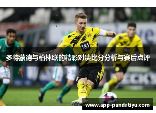多特蒙德与柏林联的精彩对决比分分析与赛后点评